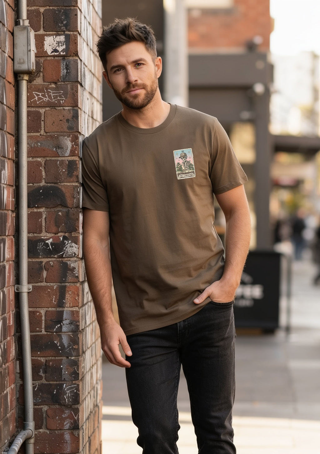The Gardener Tarot Mens T-shirt
