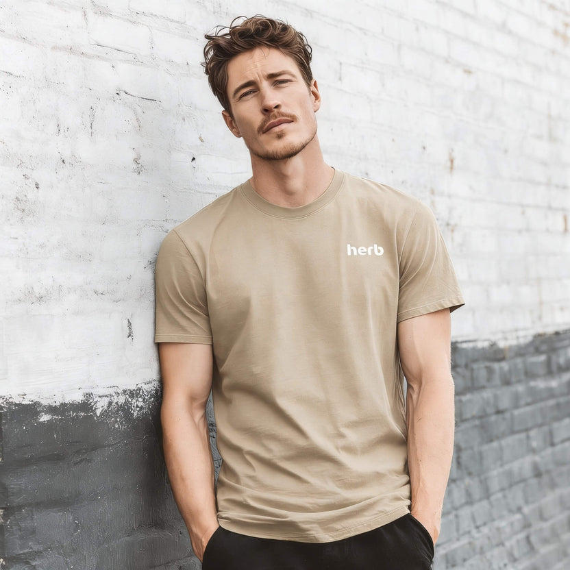 Herb Mens Faded T-shirt