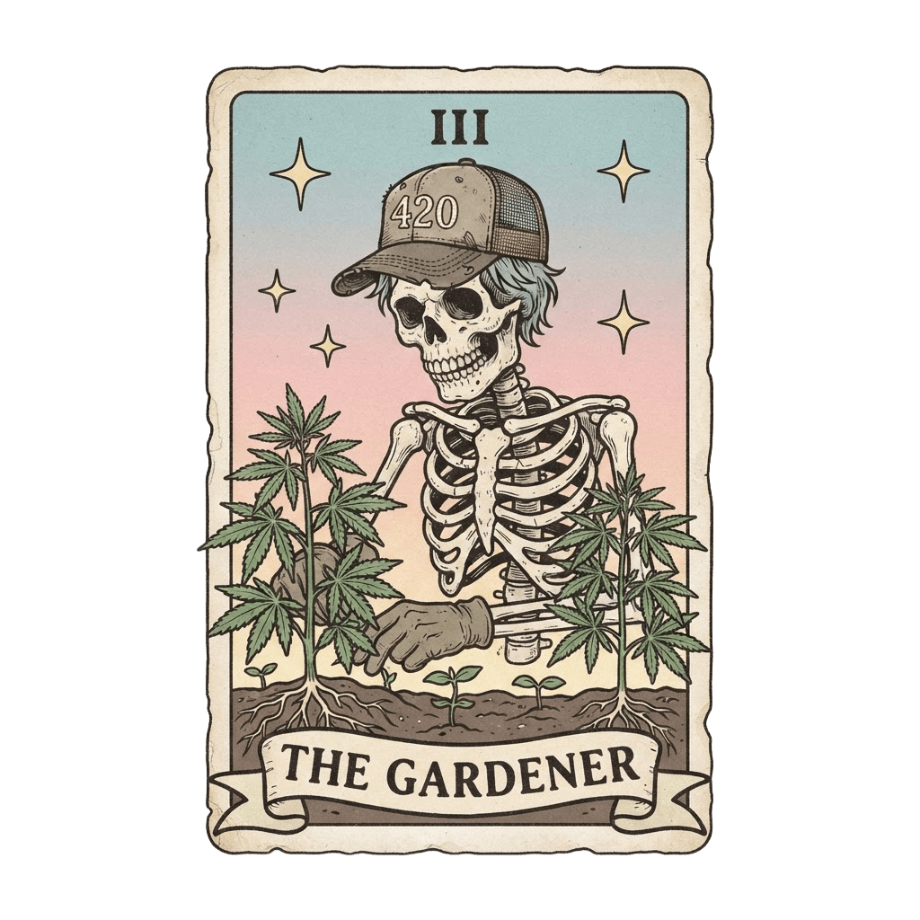 The Gardener Tarot Mens T-shirt