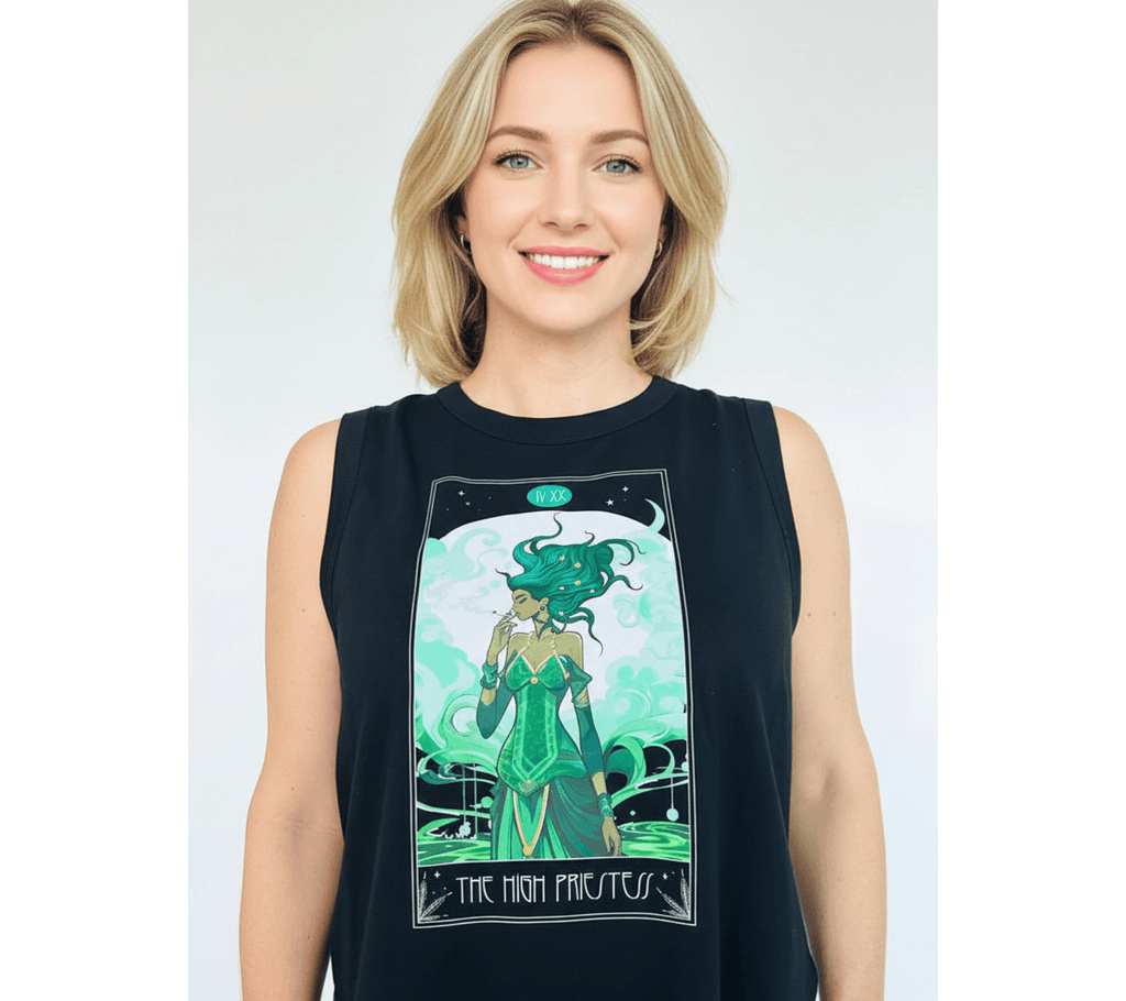 High Priestess Womens Crop Tank