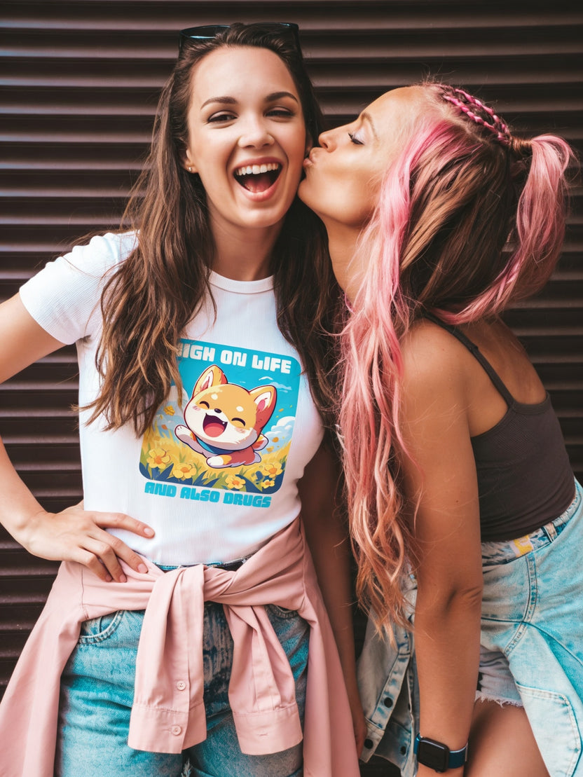 High on Life Dawg Womens T-shirt