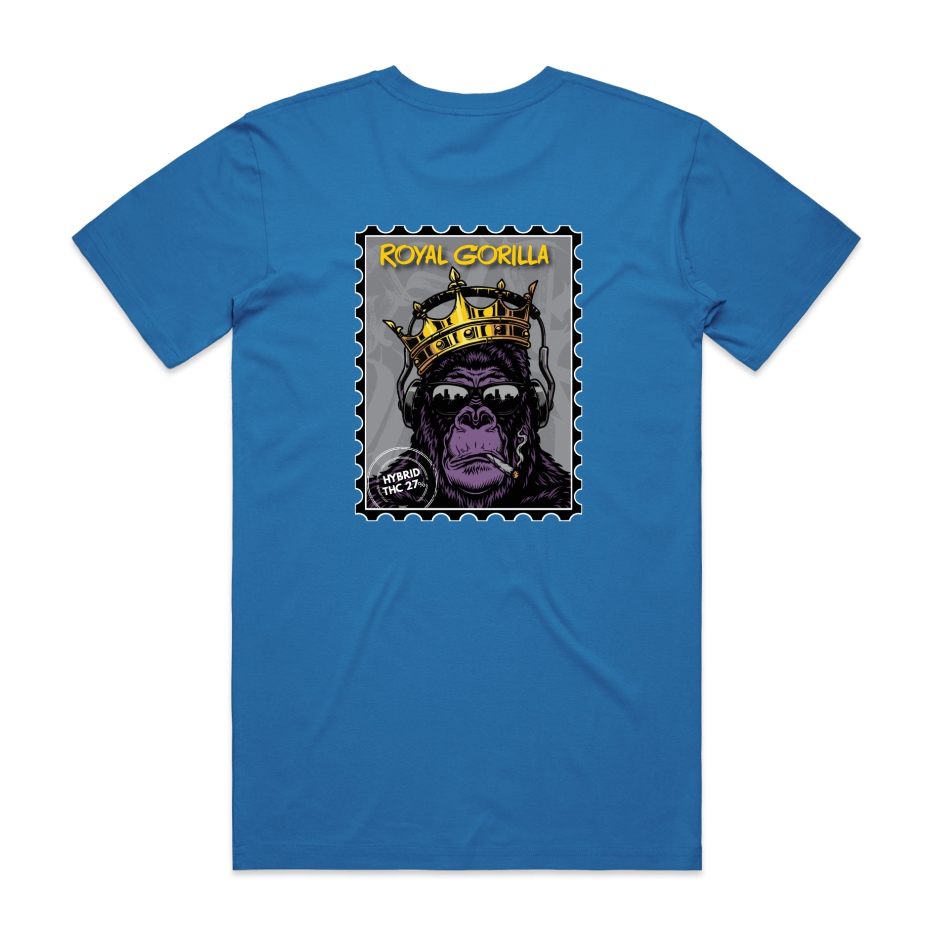 Royal Gorilla Mens T-shirt