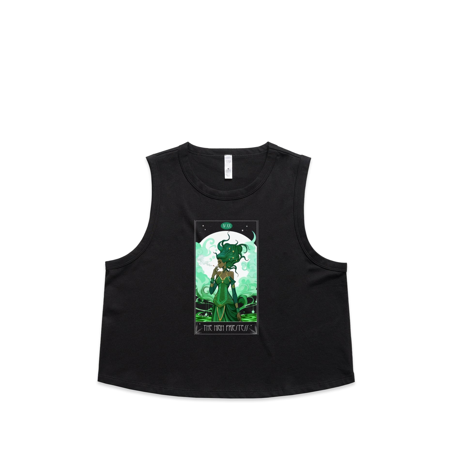 High Priestess Womens Crop Tank