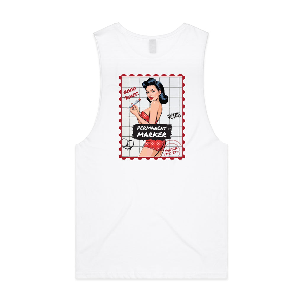 Permanent Marker Mens Tank