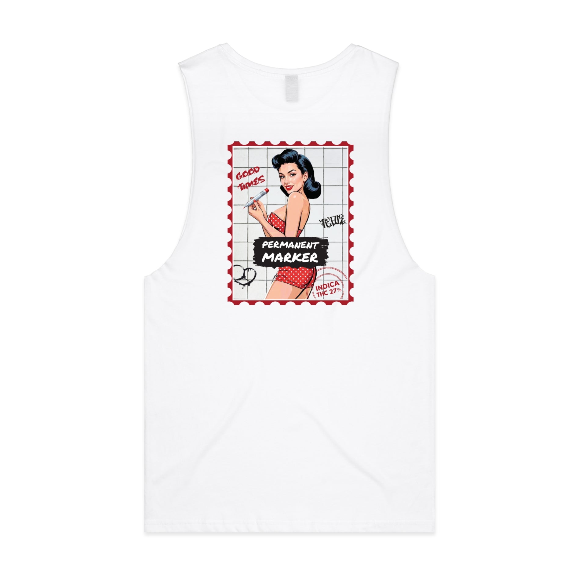 Permanent Marker Mens Tank