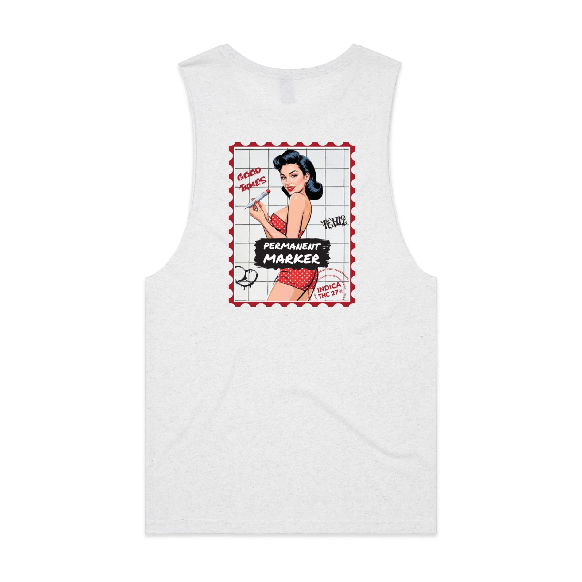 Permanent Marker Mens Tank