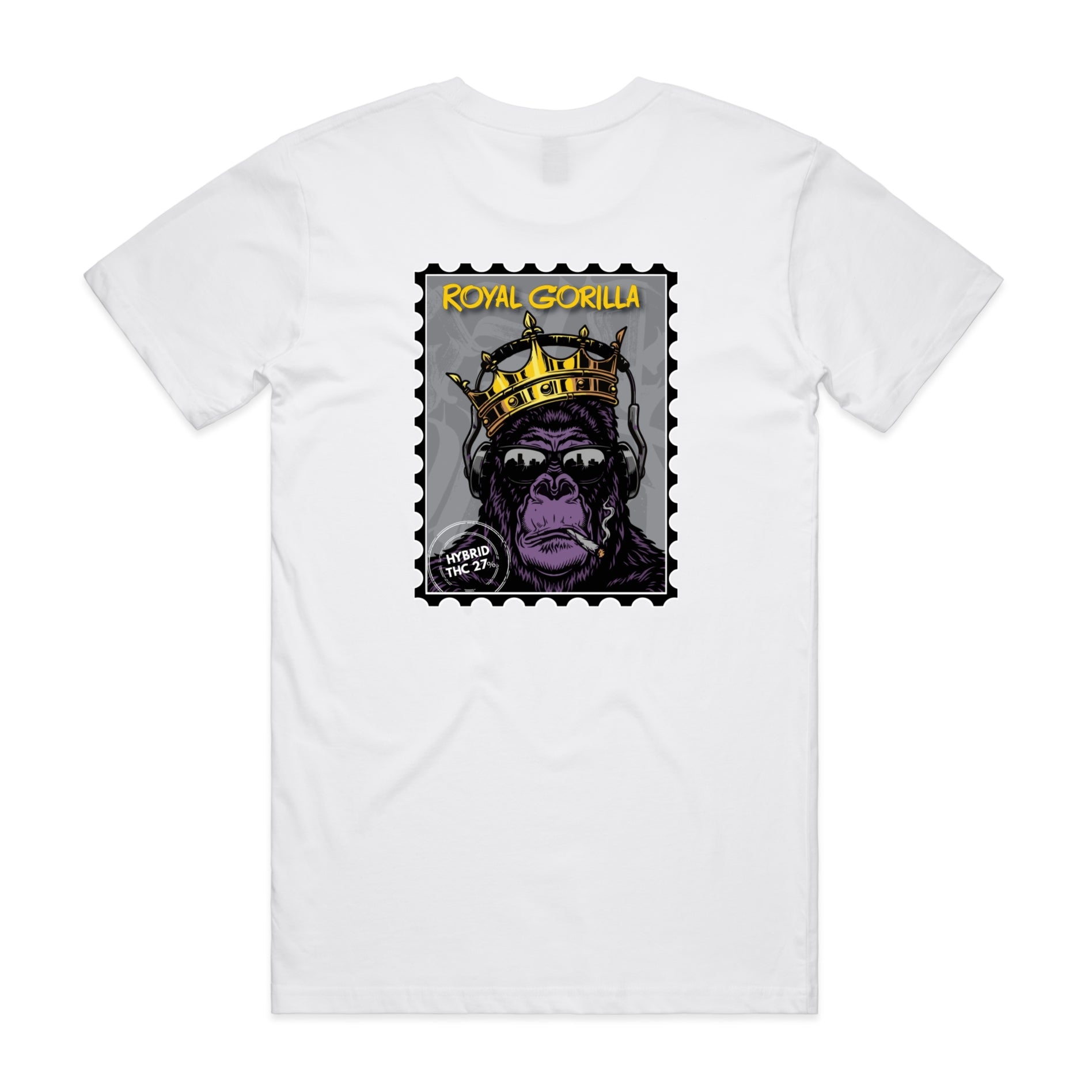 Royal Gorilla Mens T-shirt