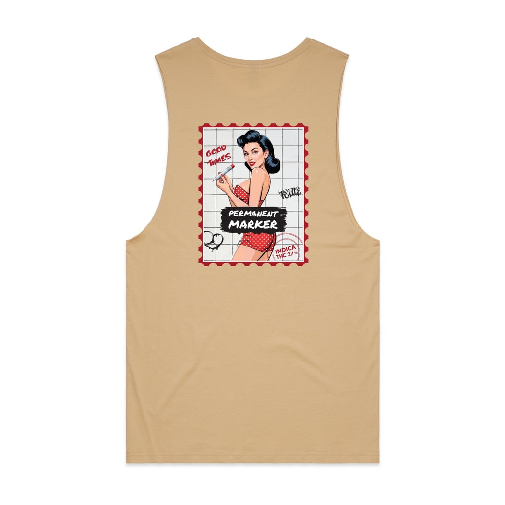 Permanent Marker Mens Tank