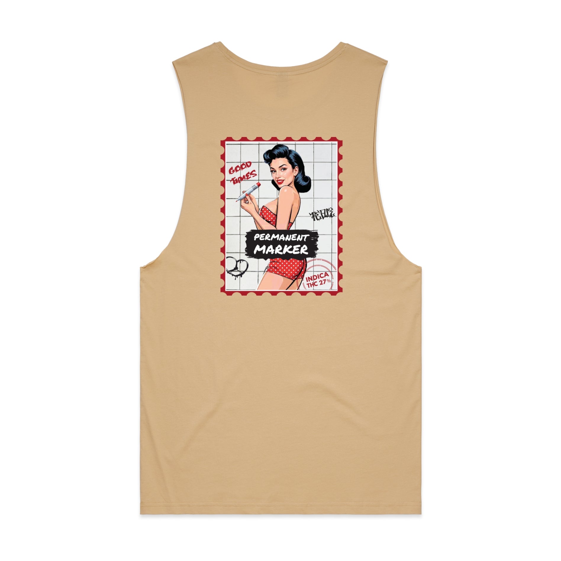 Permanent Marker Mens Tank