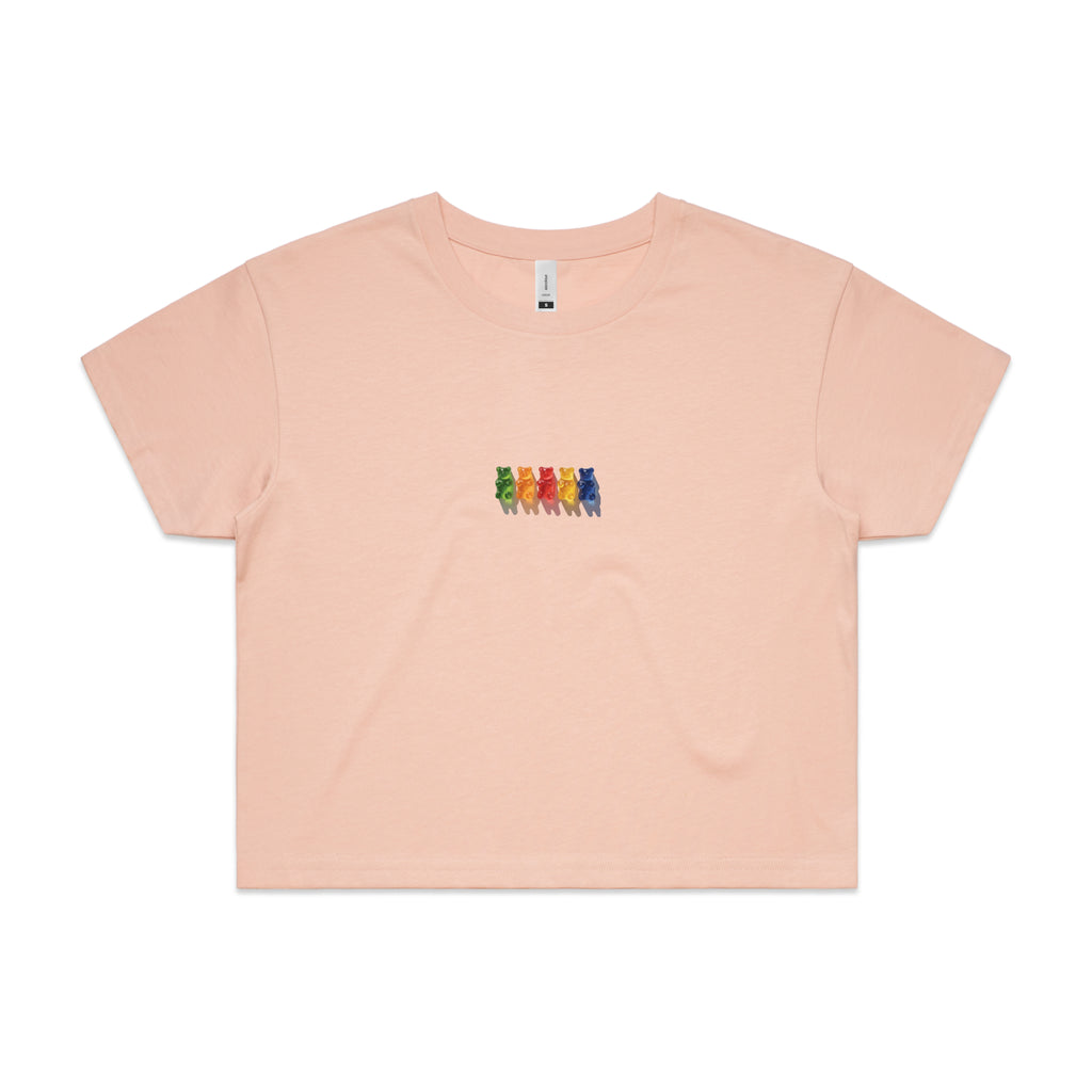 New gummy tee | Crop Tee