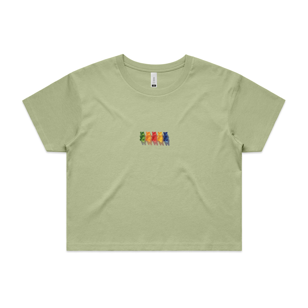 New gummy tee | Crop Tee