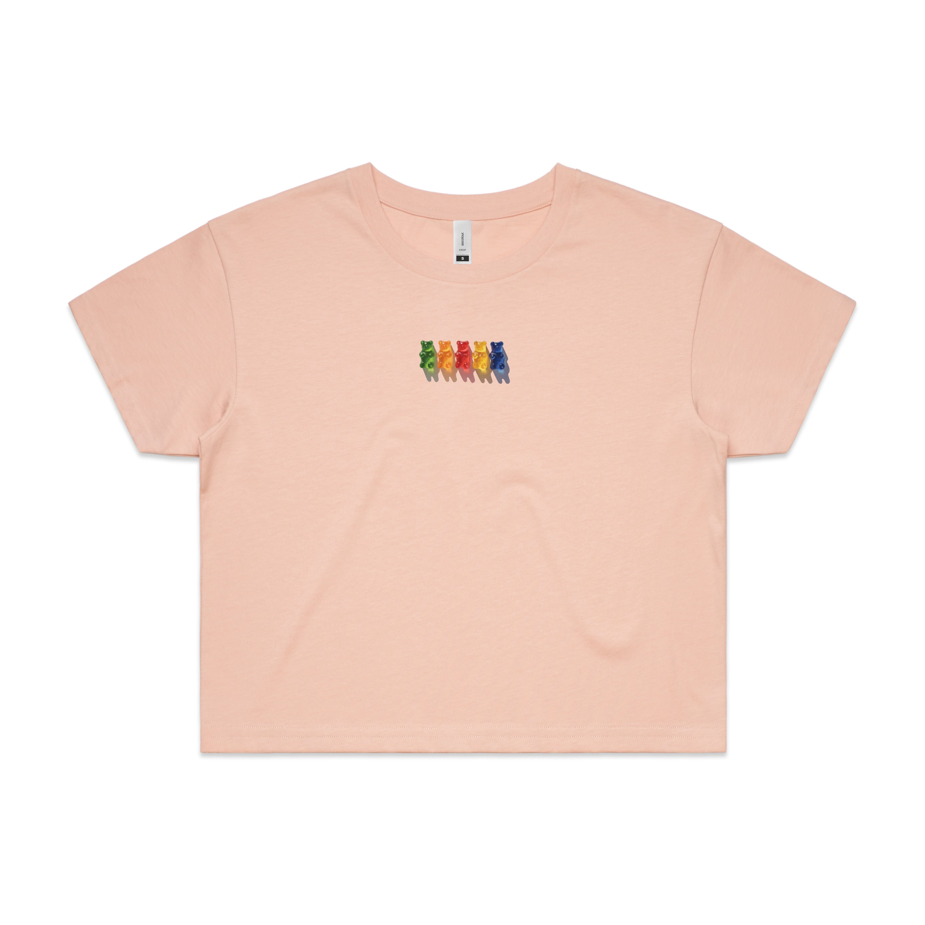 Gummy Bear Womens Crop Tee