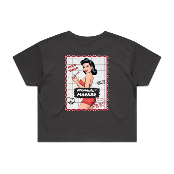 Permanent Marker - Ladies Crop Thumbnail
