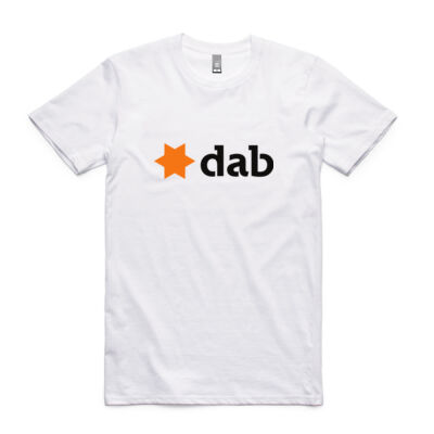 Dab it (white) - Lads Tee Thumbnail